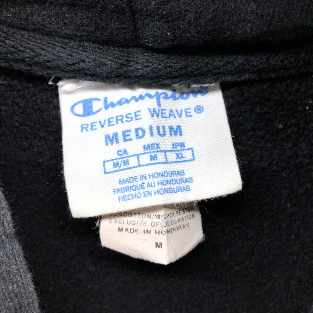 Champion REVERSE WEAVE Reverse Weave Sweat Pullover Hoodie Men's M cotton black type Vintage Second Hand