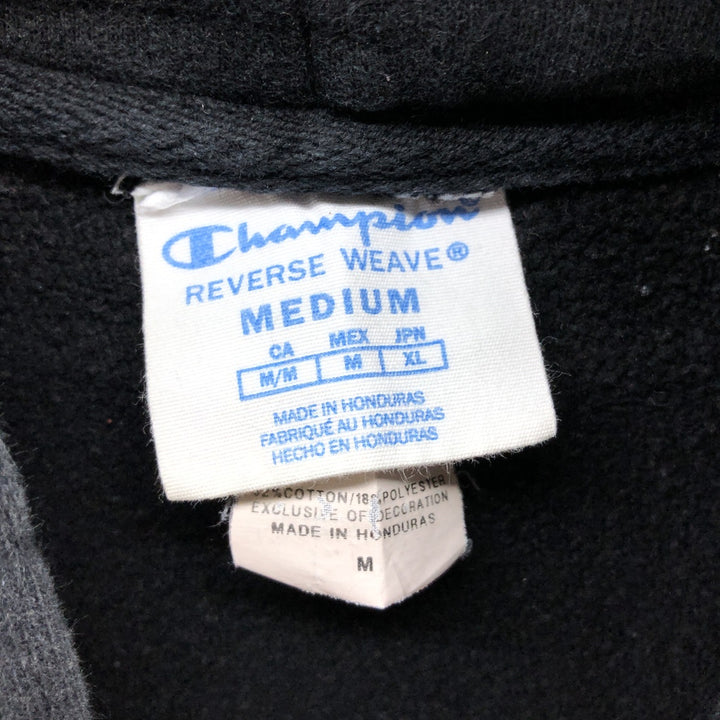 Champion REVERSE WEAVE Reverse Weave Sweat Pullover Hoodie Men's M cotton black type Vintage Second Hand