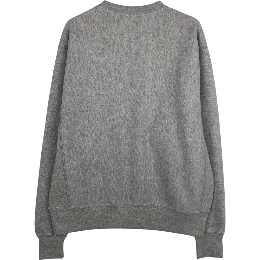 Champion Reverse Weave 3-Print College Sweatshirt, Men's Size Medium cotton gray type Vintage Second Hand