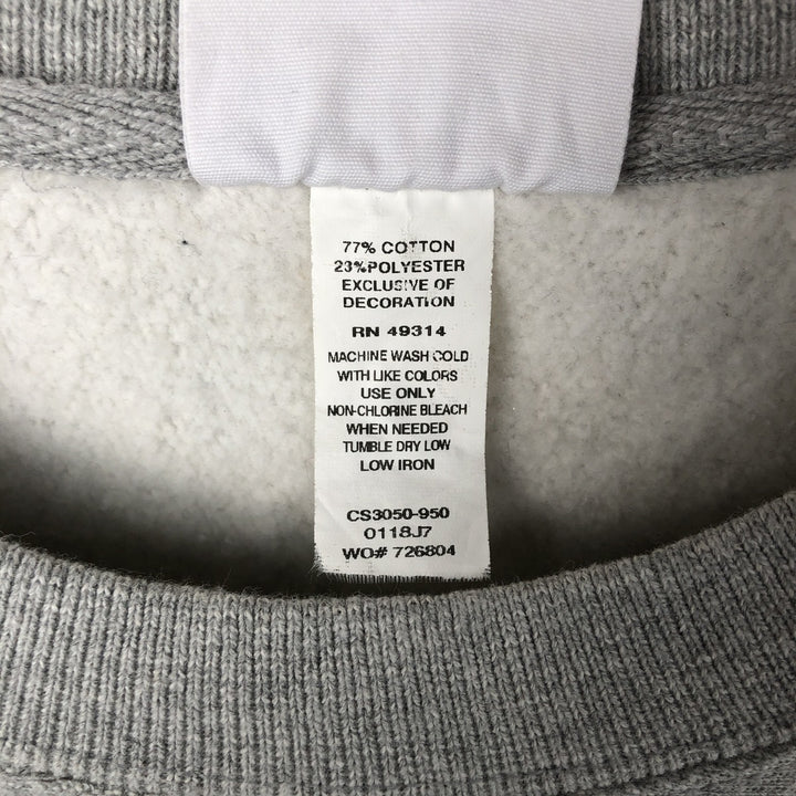 Champion Reverse Weave 3-Print College Sweatshirt, Men's Size Medium cotton gray type Vintage Second Hand