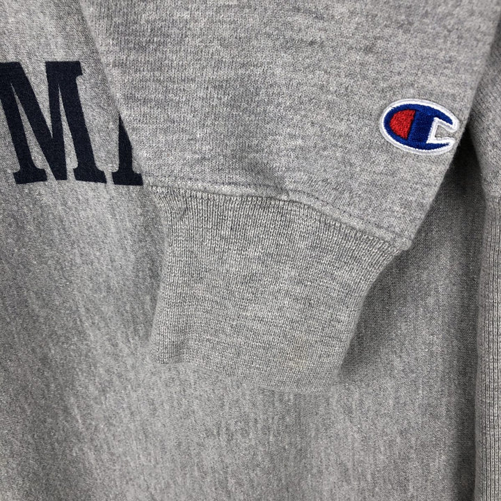 Champion Reverse Weave 3-Print College Sweatshirt, Men's Size Medium cotton gray type Vintage Second Hand