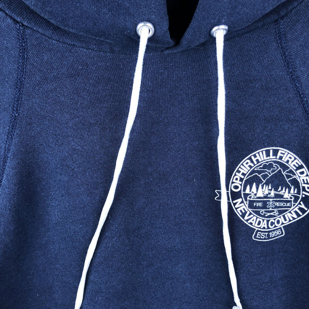 Vintage 1980'S Hanes Blue Tag Pullover Hoodie, Made in USA, Men's XL cotton navy blue type Vintage Second Hand
