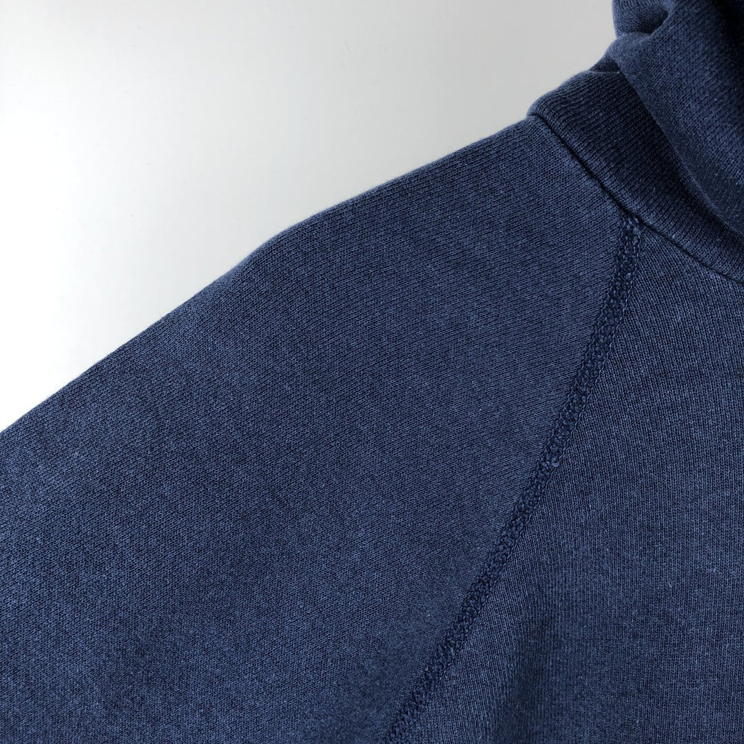 Vintage 1980'S Hanes Blue Tag Pullover Hoodie, Made in USA, Men's XL cotton navy blue type Vintage Second Hand
