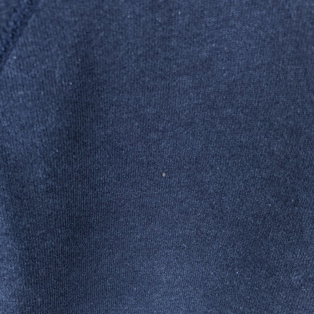 Vintage 1980'S Hanes Blue Tag Pullover Hoodie, Made in USA, Men's XL cotton navy blue type Vintage Second Hand
