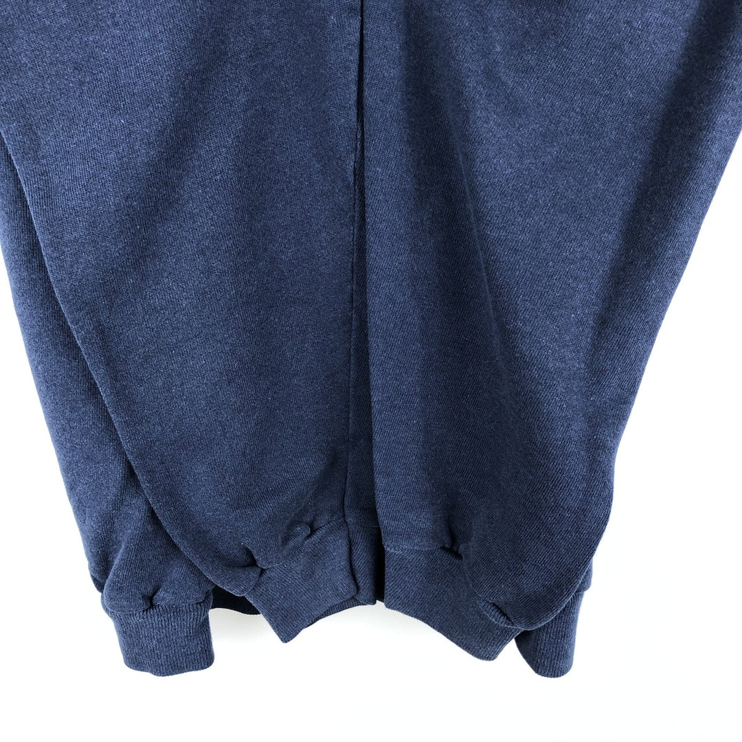 Vintage 1980'S Hanes Blue Tag Pullover Hoodie, Made in USA, Men's XL cotton navy blue type Vintage Second Hand