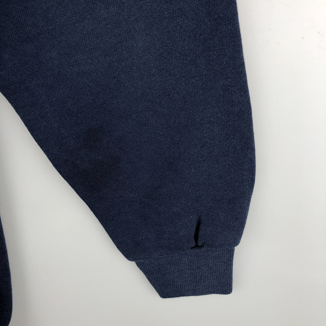 Vintage 1980'S Hanes Blue Tag Pullover Hoodie, Made in USA, Men's XL cotton navy blue type Vintage Second Hand