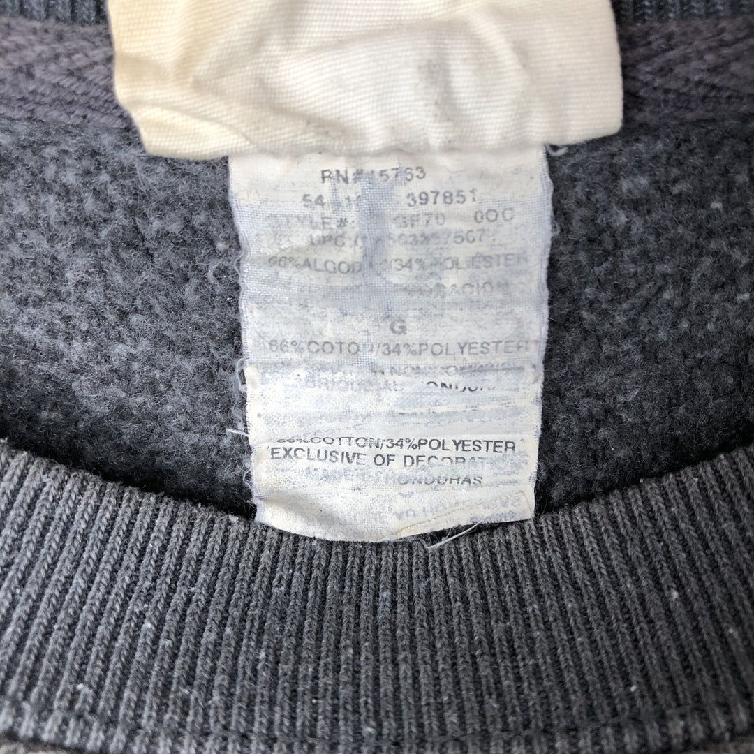 Champion REVERSE WEAVE Reverse Weave One Point Logo Sweatshirt Trainer Men's L size cotton gray type Vintage Second Hand