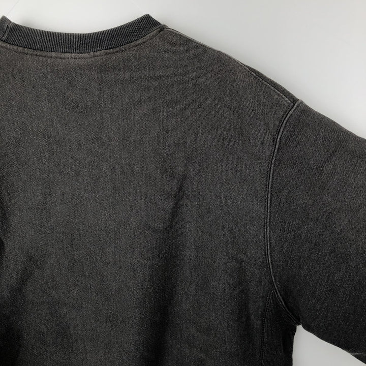 Champion REVERSE WEAVE Reverse Weave One Point Logo Sweatshirt Trainer Men's L size cotton gray type Vintage Second Hand