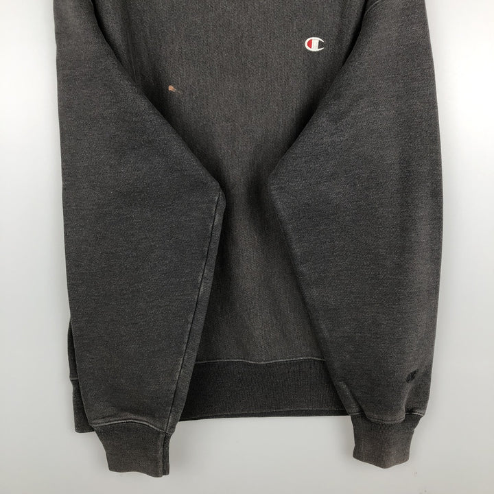 Champion REVERSE WEAVE Reverse Weave One Point Logo Sweatshirt Trainer Men's L size cotton gray type Vintage Second Hand