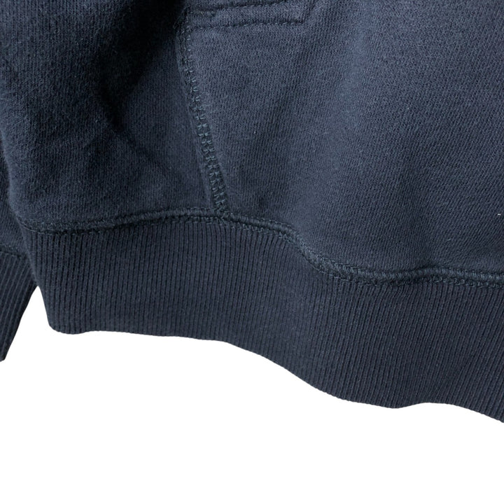 Nike the athletic department sweatshirt pullover hoodie, men's size XL cotton navy blue type Vintage Second Hand