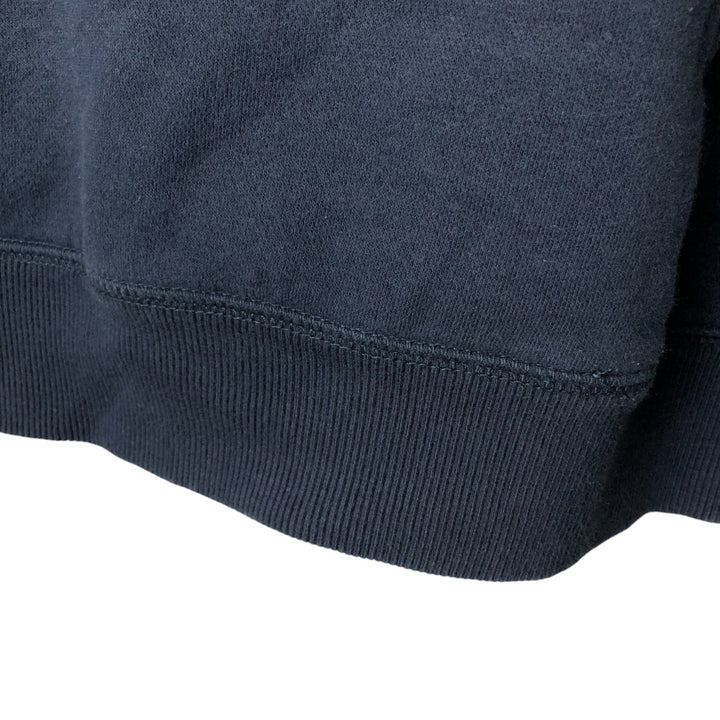 Nike the athletic department sweatshirt pullover hoodie, men's size XL cotton navy blue type Vintage Second Hand