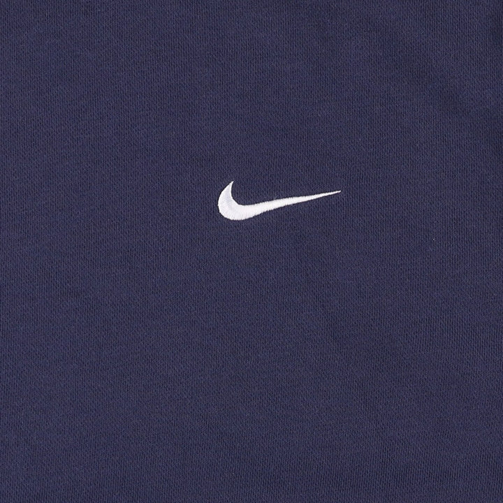 Nike Sweat Pullover Hoodie Men's XL Size cotton navy blue type Vintage Second Hand