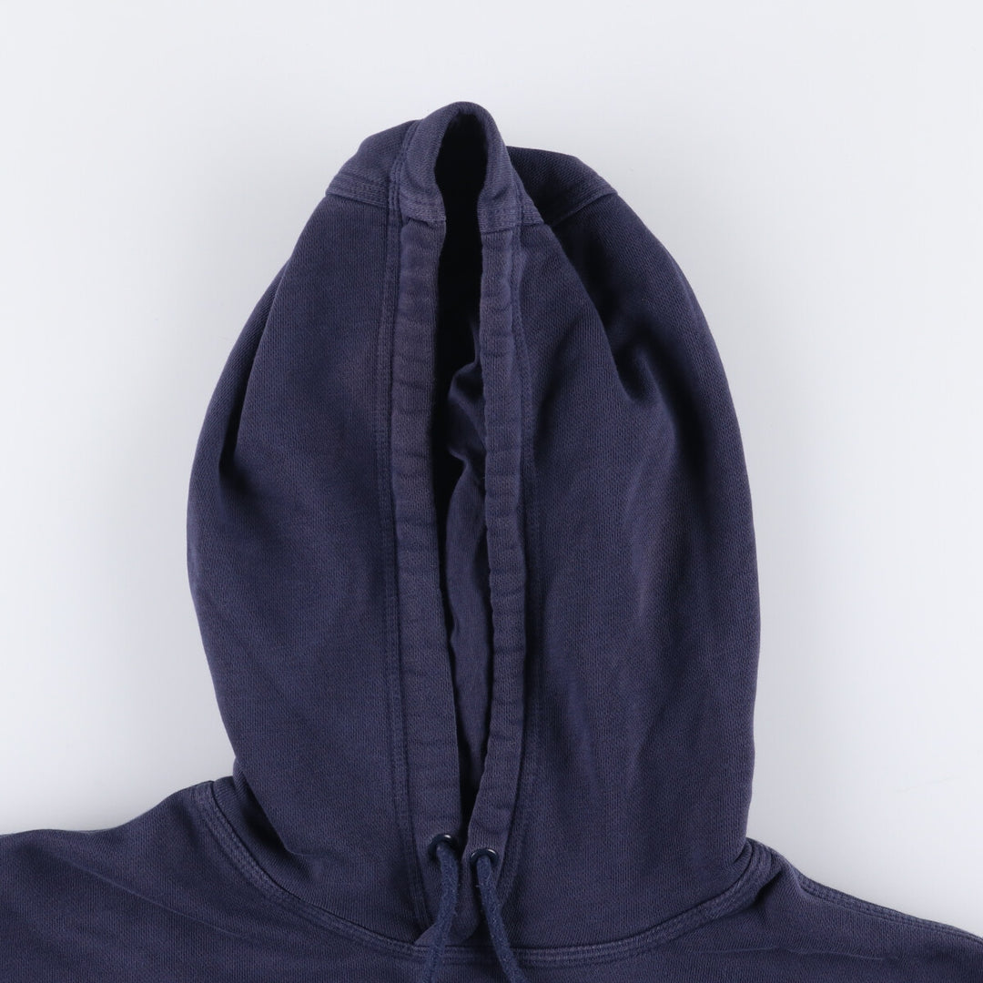 Nike Sweat Pullover Hoodie Men's XL Size cotton navy blue type Vintage Second Hand