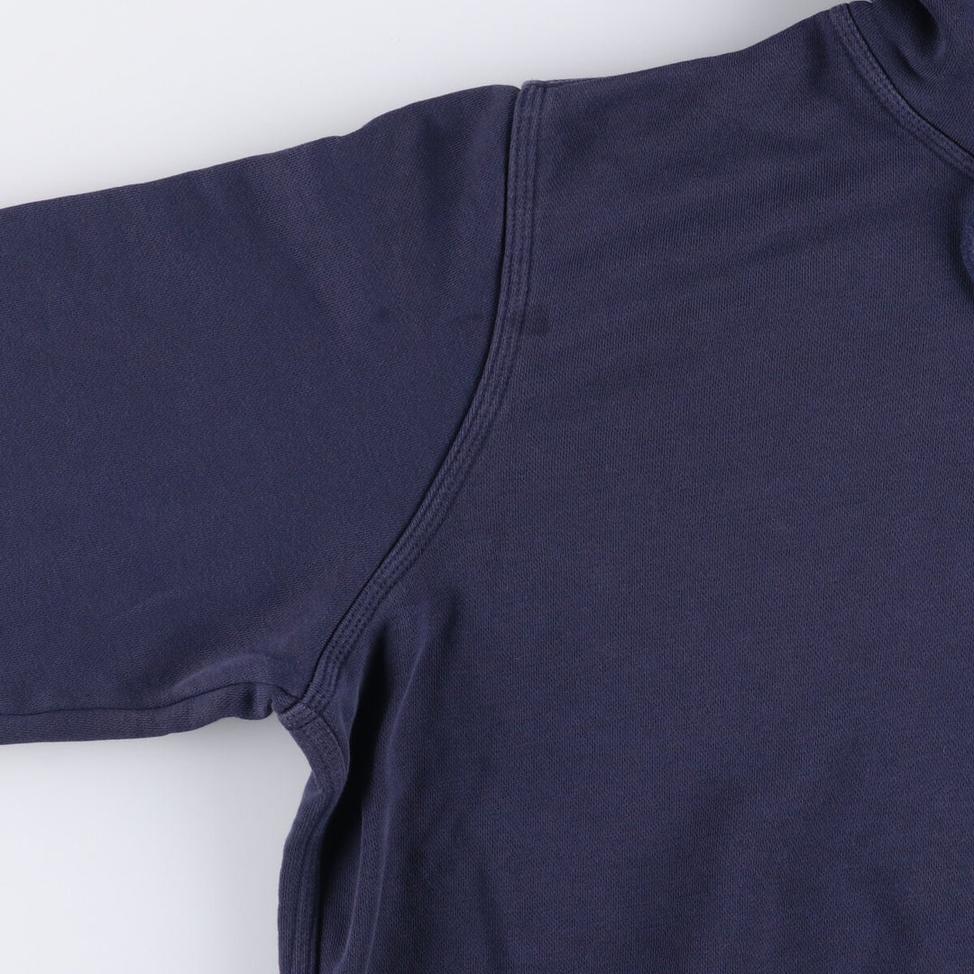 Nike Sweat Pullover Hoodie Men's XL Size cotton navy blue type Vintage Second Hand
