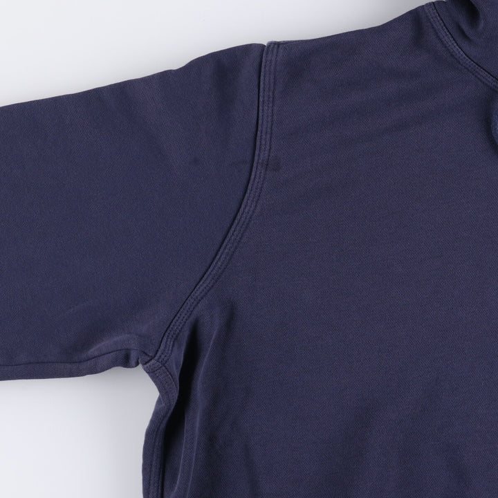 Nike Sweat Pullover Hoodie Men's XL Size cotton navy blue type Vintage Second Hand