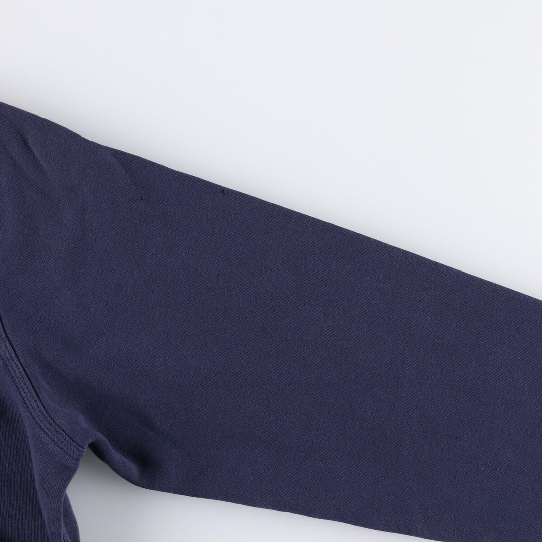 Nike Sweat Pullover Hoodie Men's XL Size cotton navy blue type Vintage Second Hand