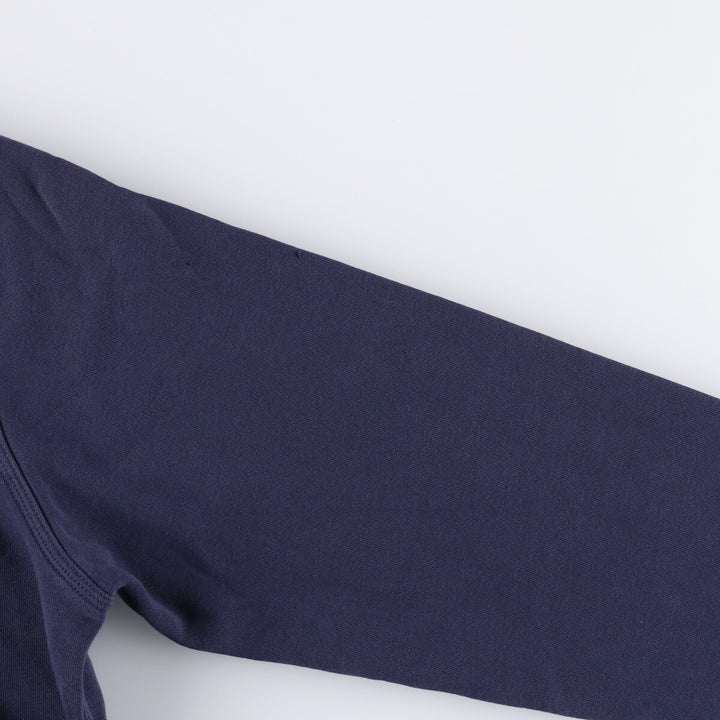 Nike Sweat Pullover Hoodie Men's XL Size cotton navy blue type Vintage Second Hand