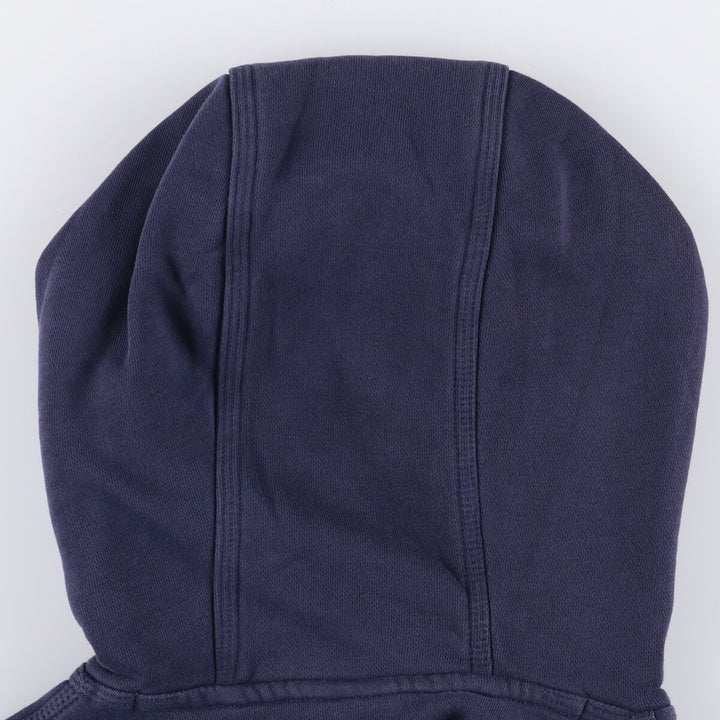 Nike Sweat Pullover Hoodie Men's XL Size cotton navy blue type Vintage Second Hand