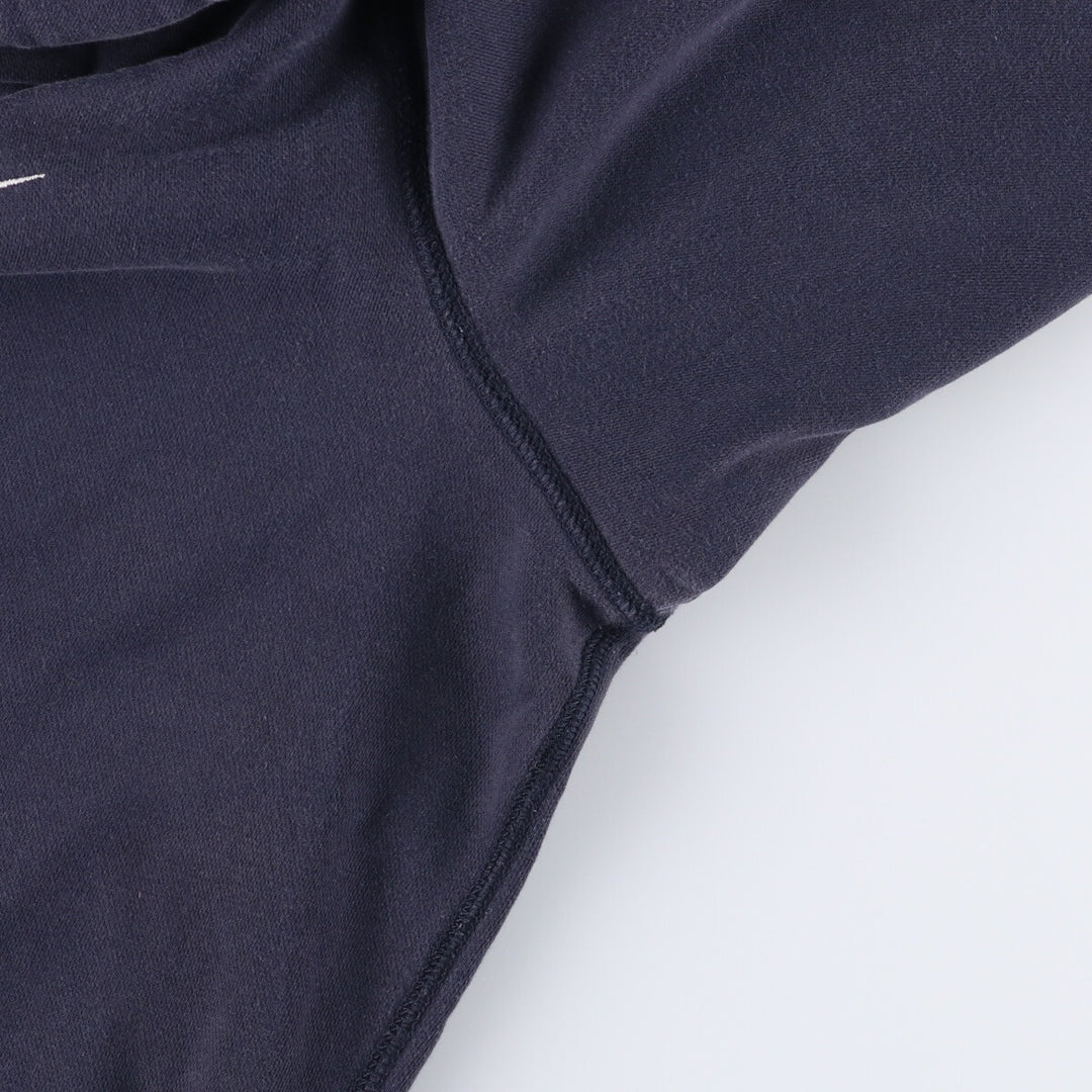 Nike Sweat Pullover Hoodie Men's XL Size cotton navy blue type Vintage Second Hand