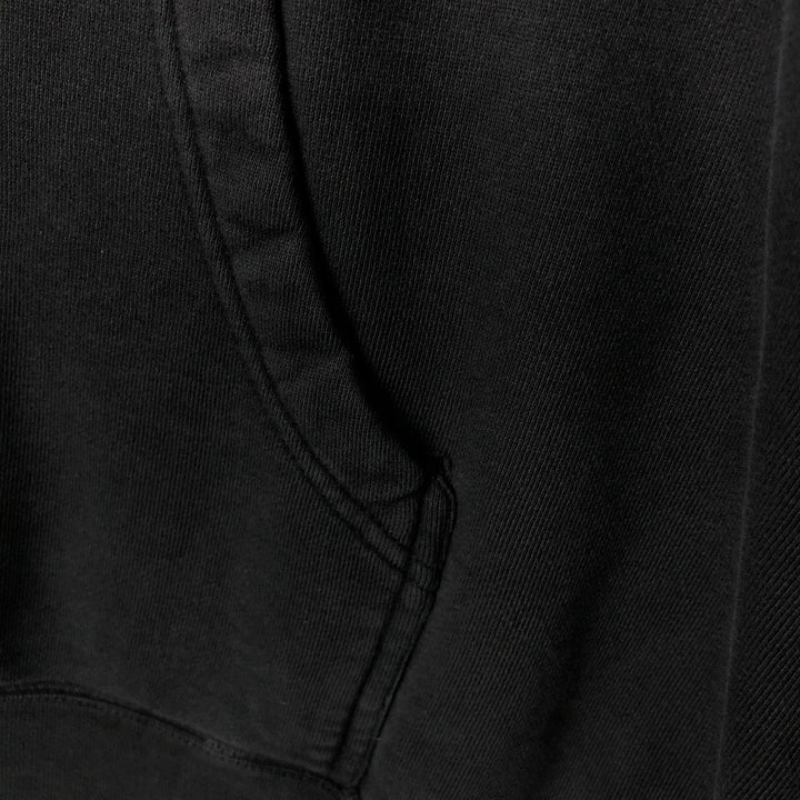 00'S Harley-Davidson Fire Pattern Pullover Sweatshirt Hoodie, Men's Size L cotton black type Vintage Second Hand