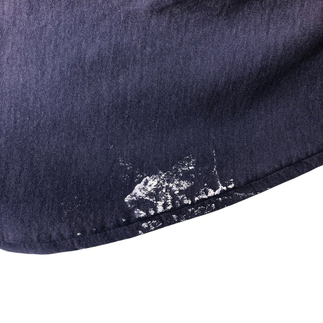 Carhartt logo sweatshirt, men's size XXL unclear navy blue type Vintage Second Hand