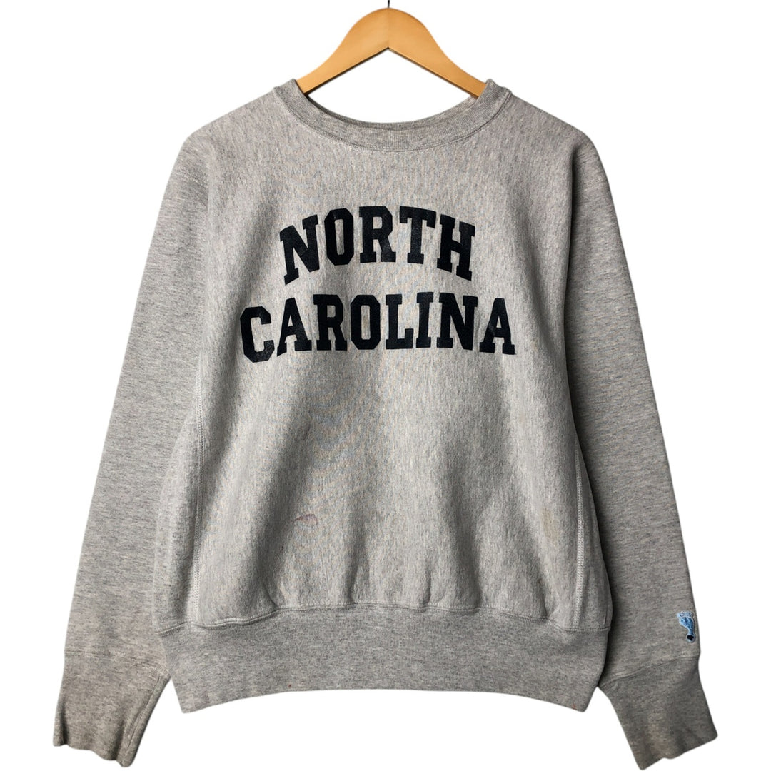 90'S THE COTTON EXCHANGE College Sweatshirt, Men's Size S (approx.), Vintage cotton gray type Vintage Second Hand