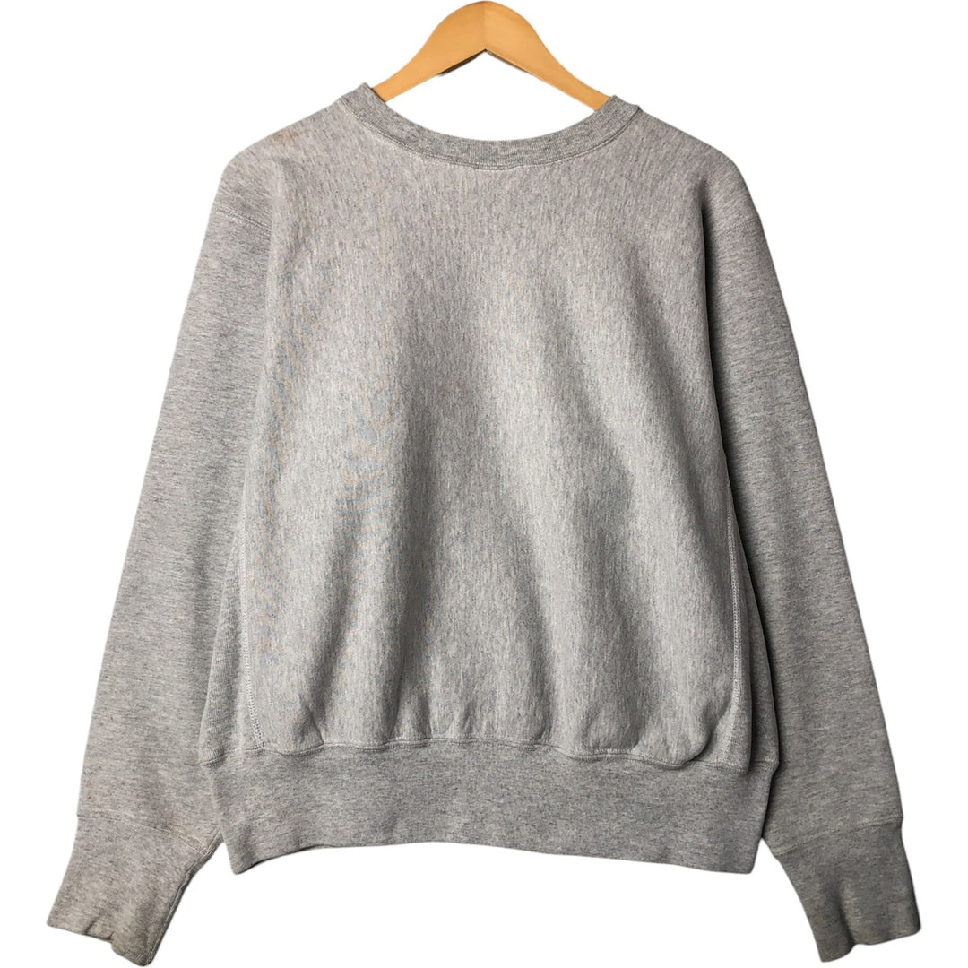 90'S THE COTTON EXCHANGE College Sweatshirt, Men's Size S (approx.), Vintage cotton gray type Vintage Second Hand