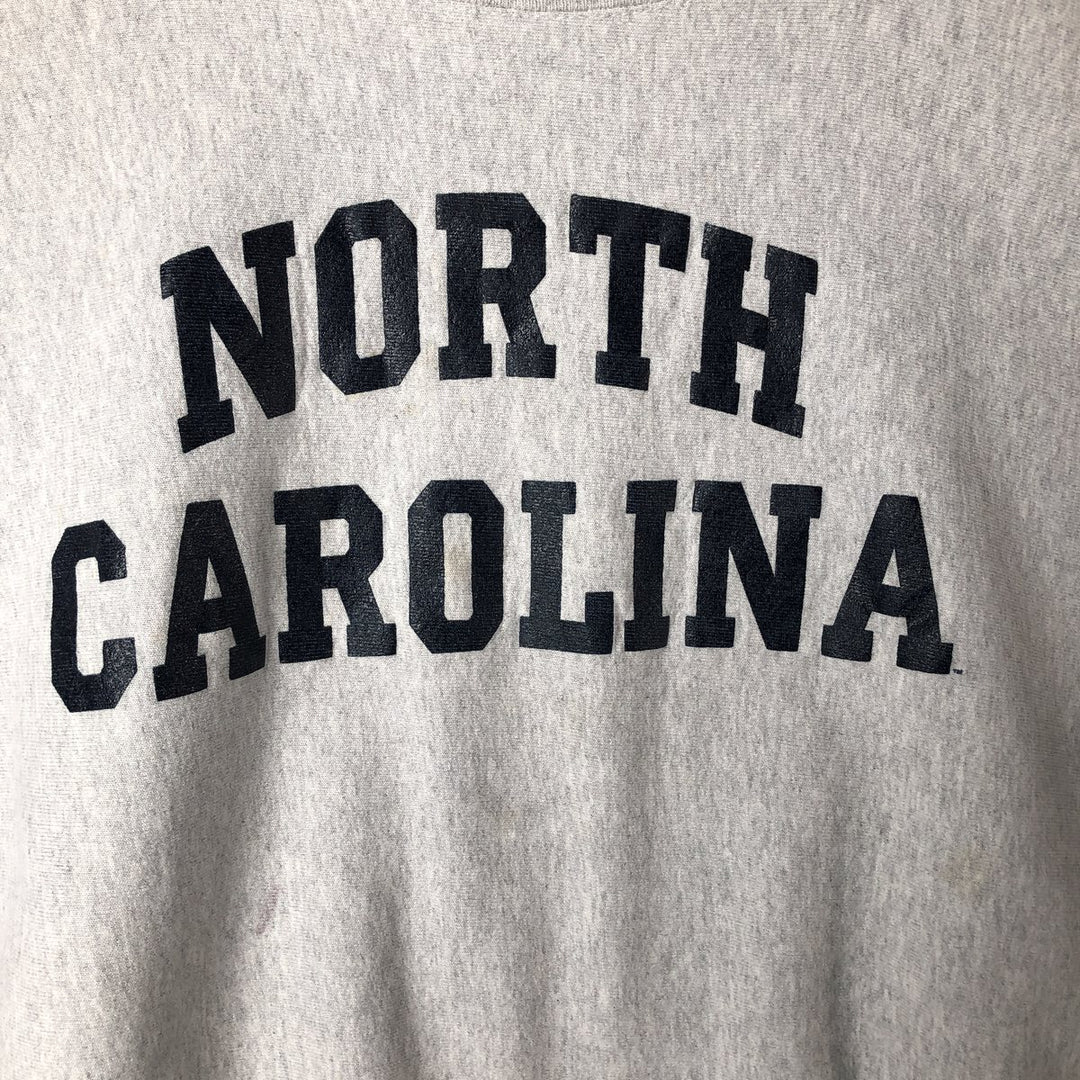 90'S THE COTTON EXCHANGE College Sweatshirt, Men's Size S (approx.), Vintage cotton gray type Vintage Second Hand