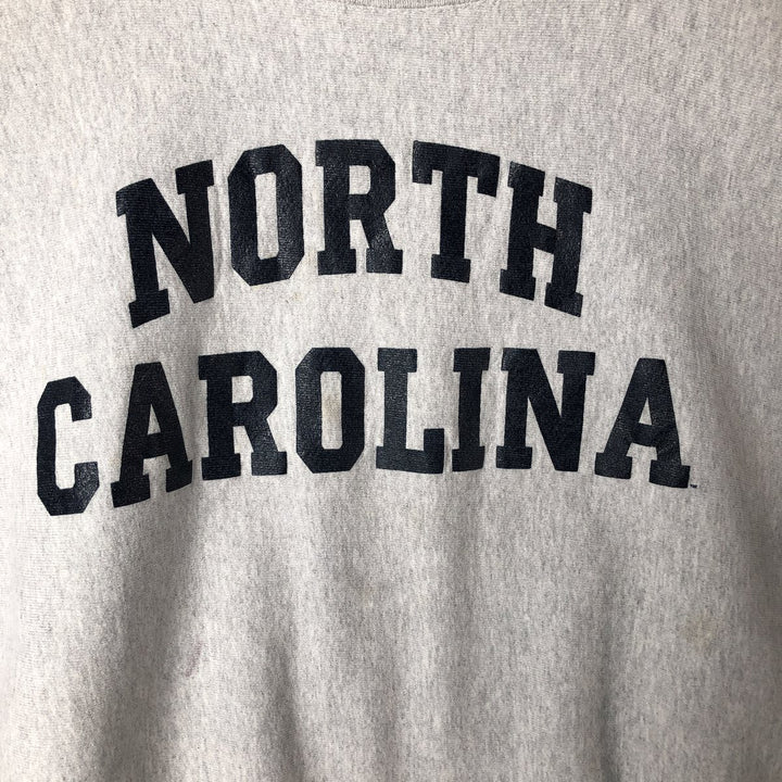 90'S THE COTTON EXCHANGE College Sweatshirt, Men's Size S (approx.), Vintage cotton gray type Vintage Second Hand