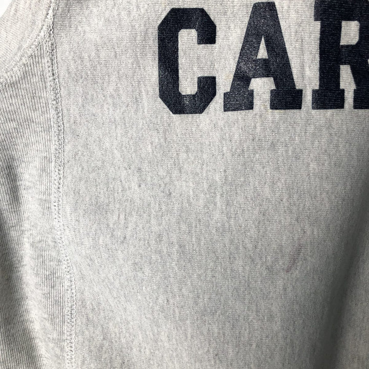 90'S THE COTTON EXCHANGE College Sweatshirt, Men's Size S (approx.), Vintage cotton gray type Vintage Second Hand