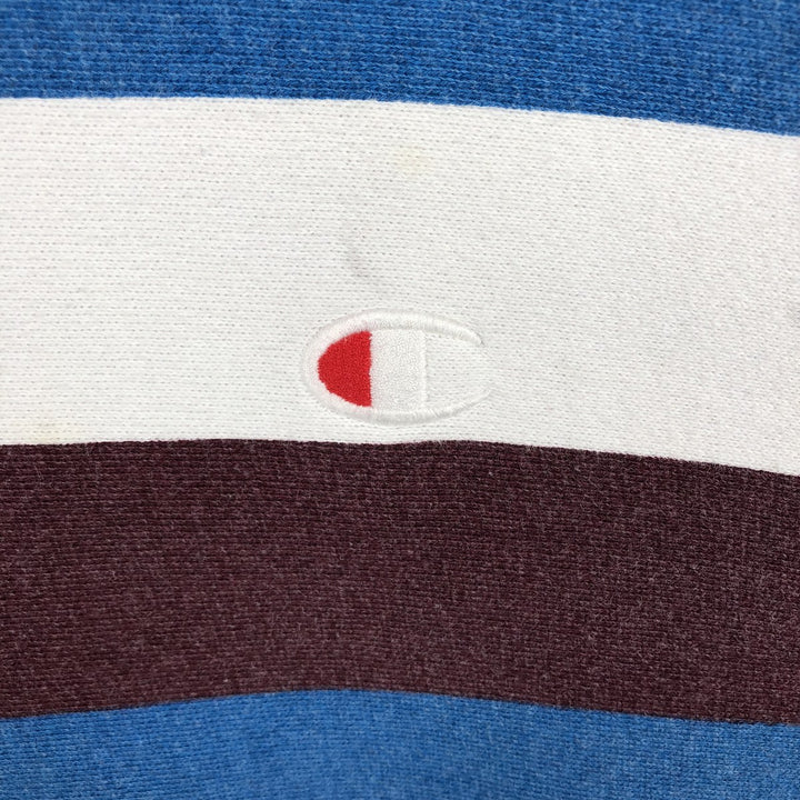 Champion REVERSE WEAVE Reverse Weave Border Pattern Logo Sweatshirt, Men's Size M unclear white type Vintage Second Hand