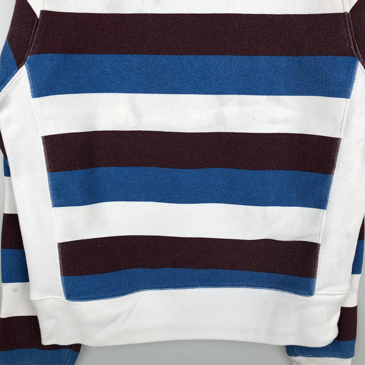 Champion REVERSE WEAVE Reverse Weave Border Pattern Logo Sweatshirt, Men's Size M unclear white type Vintage Second Hand