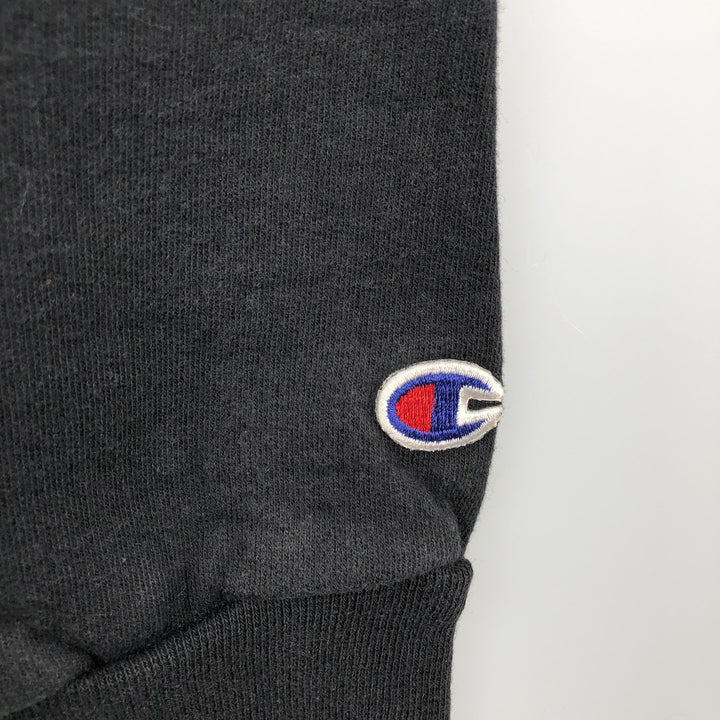 2000'S Champion Authentic Athletic Apparel Sweatshirt, Men's XL cotton black type Vintage Second Hand