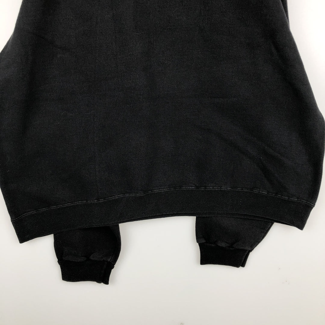 2000'S Champion Authentic Athletic Apparel Sweatshirt, Men's XL cotton black type Vintage Second Hand