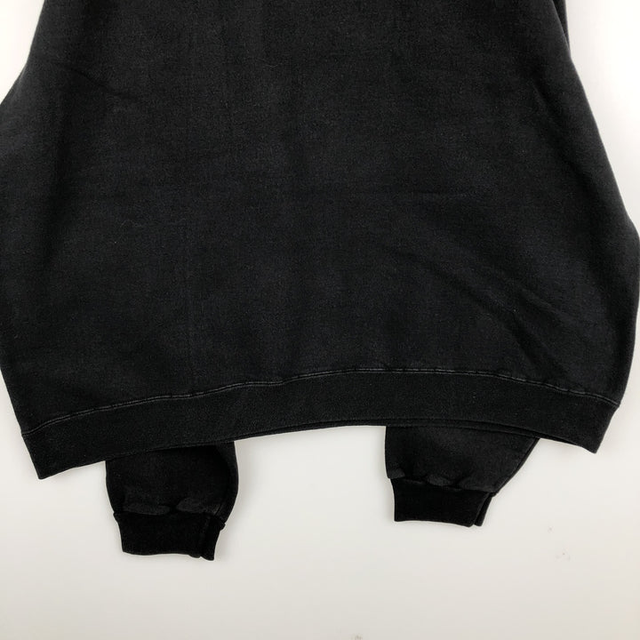 2000'S Champion Authentic Athletic Apparel Sweatshirt, Men's XL cotton black type Vintage Second Hand