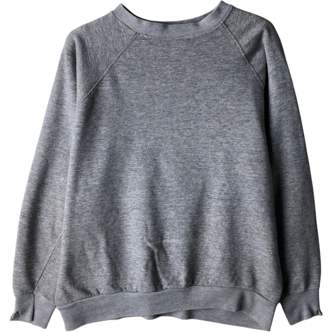Vintage printed college sweatshirt, size M, men's unclear gray type Vintage Second Hand