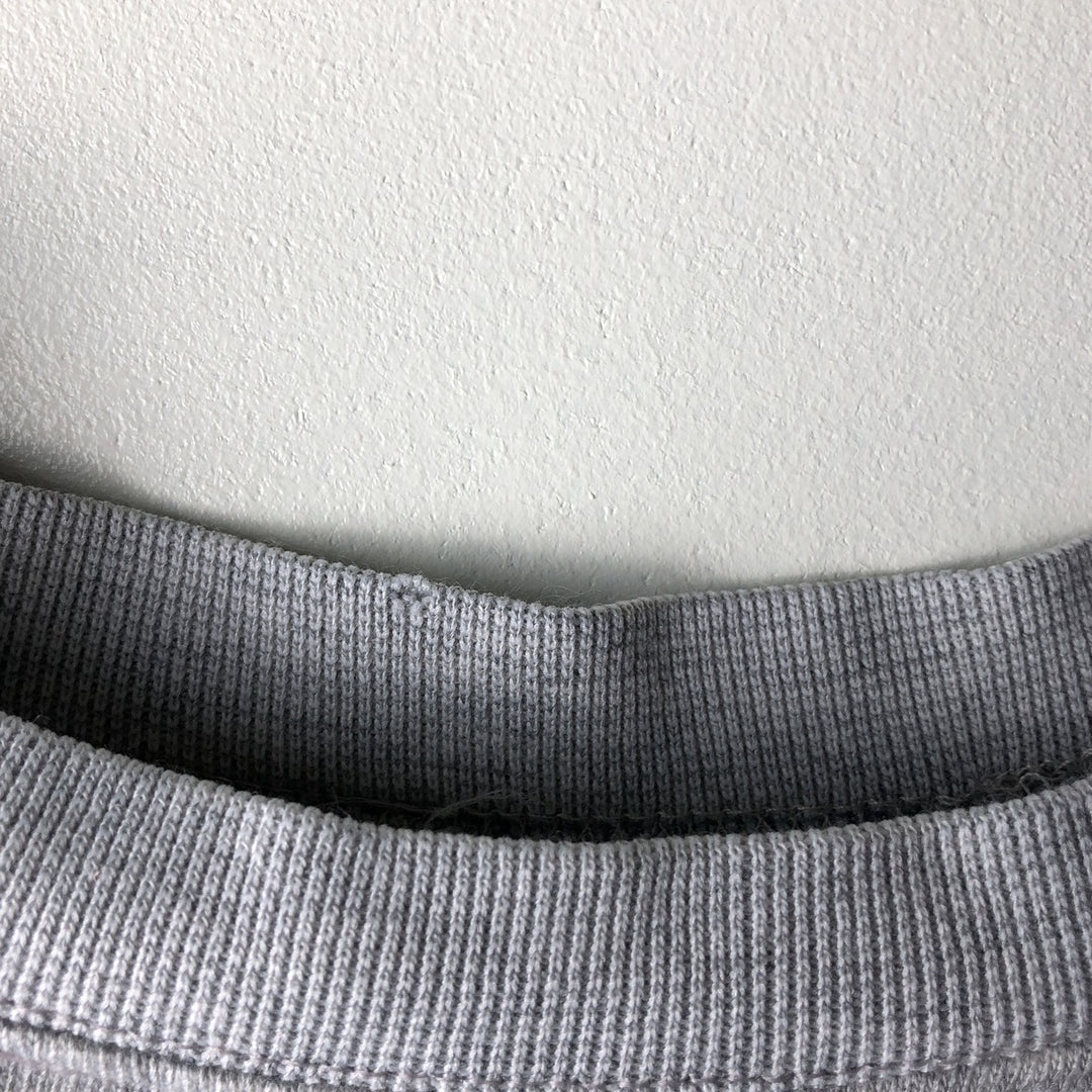 Vintage printed college sweatshirt, size M, men's unclear gray type Vintage Second Hand
