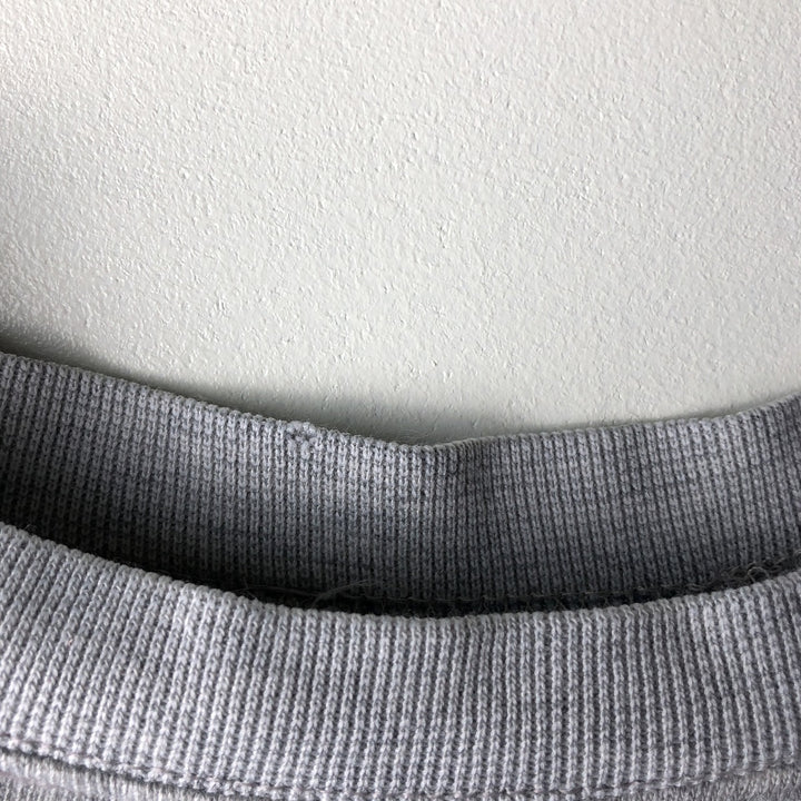 Vintage printed college sweatshirt, size M, men's unclear gray type Vintage Second Hand