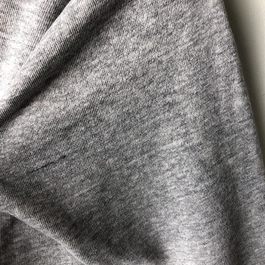 Vintage printed college sweatshirt, size M, men's unclear gray type Vintage Second Hand