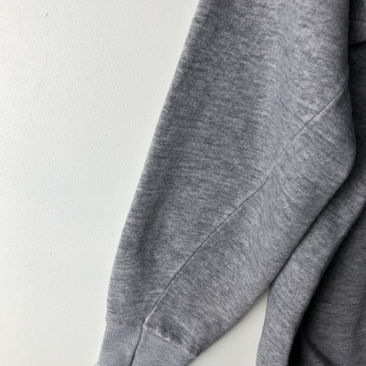 Vintage printed college sweatshirt, size M, men's unclear gray type Vintage Second Hand