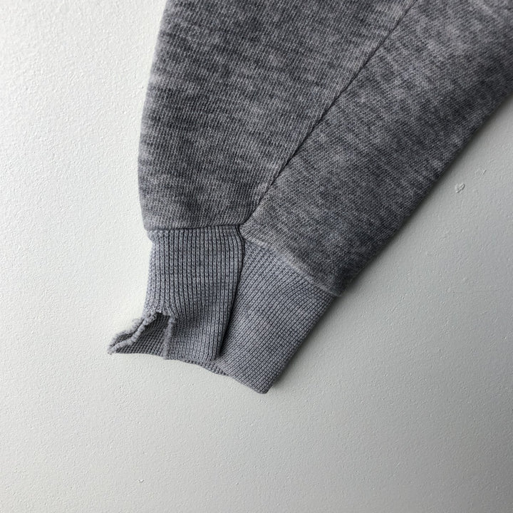 Vintage printed college sweatshirt, size M, men's unclear gray type Vintage Second Hand