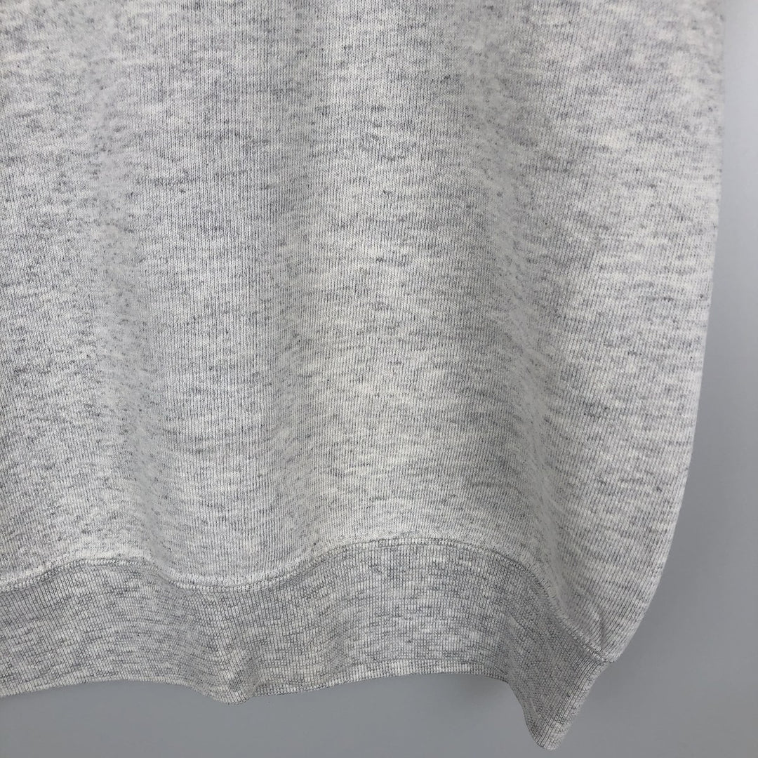 90'S Oneita Power-Sweets Printed Sweatshirt, Made in USA, Men's Size XL, Vintage polyester gray type Vintage Second Hand