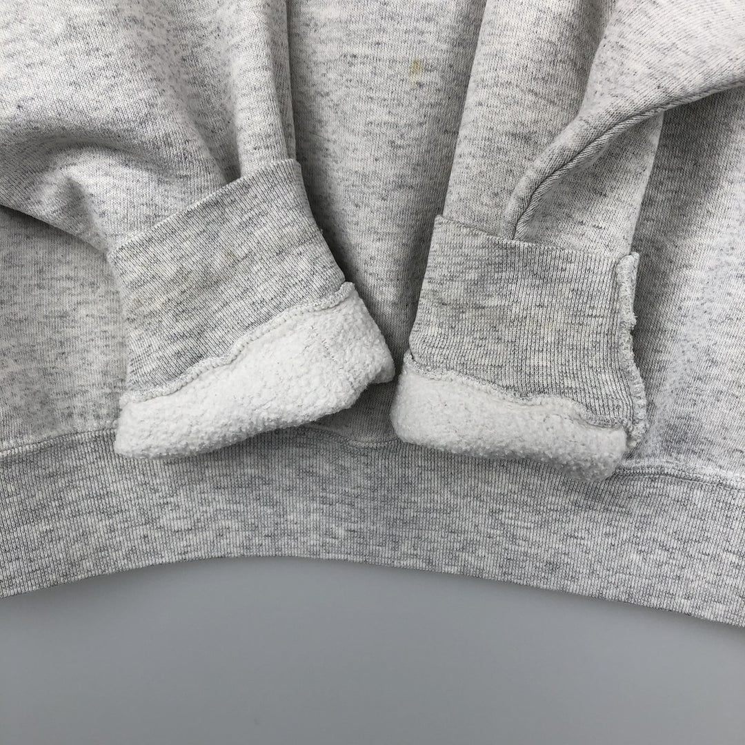 90'S Oneita Power-Sweets Printed Sweatshirt, Made in USA, Men's Size XL, Vintage polyester gray type Vintage Second Hand