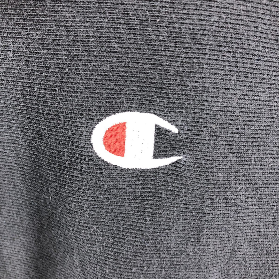 Champion REVERSE WEAVE Reverse Weave Sweat Pullover Hoodie Men's L size unclear black type Vintage Second Hand
