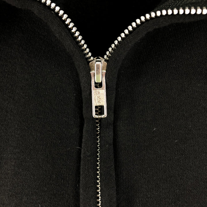 HARD ROCK HOTEL AND CASINO Hard Rock Hotel and Casino full-zip sweatshirt, men's size L cotton black type Vintage Second Hand