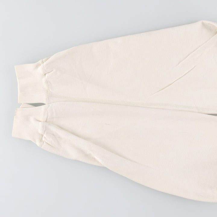 Ralph Lauren POLO by Ralph Lauren One Point Logo Sweatshirt Trainer Men's M size cotton pale white type Vintage Second Hand