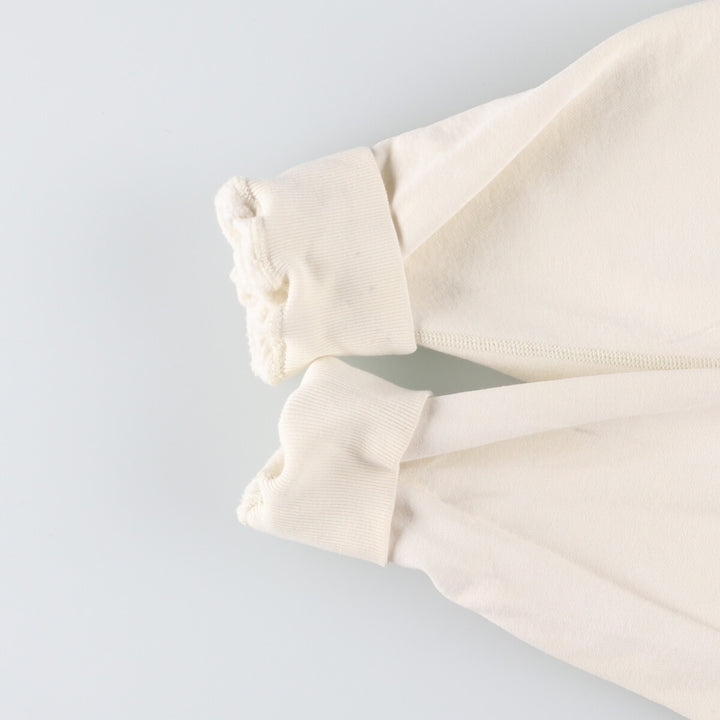 Ralph Lauren POLO by Ralph Lauren One Point Logo Sweatshirt Trainer Men's M size cotton pale white type Vintage Second Hand