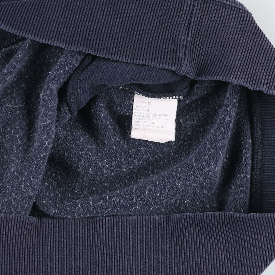 Vintage 90s-00'S Timberland logo sweatshirt, size M, men's cotton navy blue type Vintage Second Hand