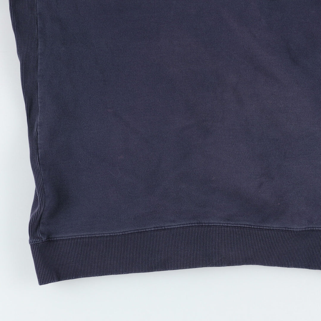 Vintage 90s-00'S Timberland logo sweatshirt, size M, men's cotton navy blue type Vintage Second Hand