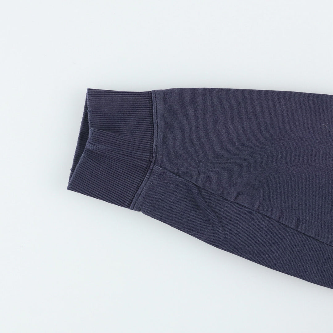 Vintage 90s-00'S Timberland logo sweatshirt, size M, men's cotton navy blue type Vintage Second Hand